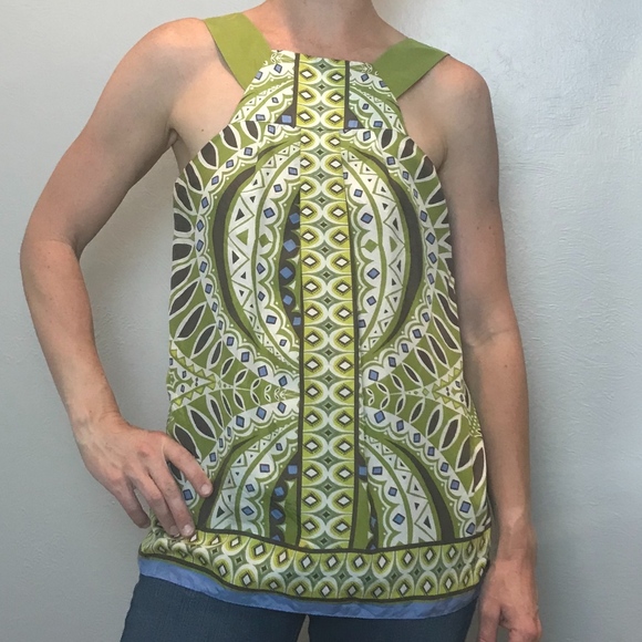 Banana Republic Tops - ❌SOLD❌ Banana Republic | 100% Silk Boho Tank Top